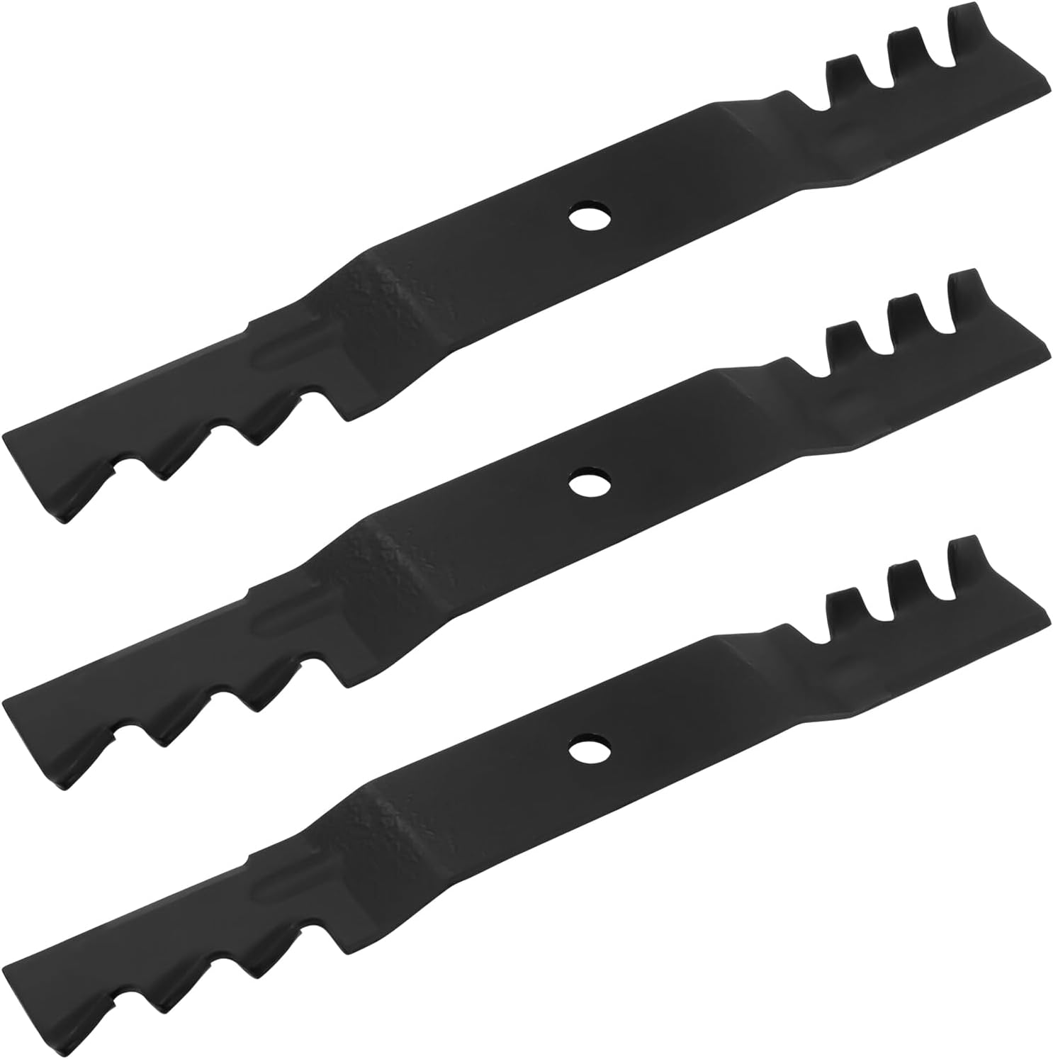 SuperDi Replacement for Toro Timecutter 50 Inch Blades 115-5059-03, 79016P, Z 5000 Series112-9759-03 110-6837-03 SS5000, MX5060, SS5060, 75759, 75755, 75753, 74632 Mower Mulching Blade （3 Pack）