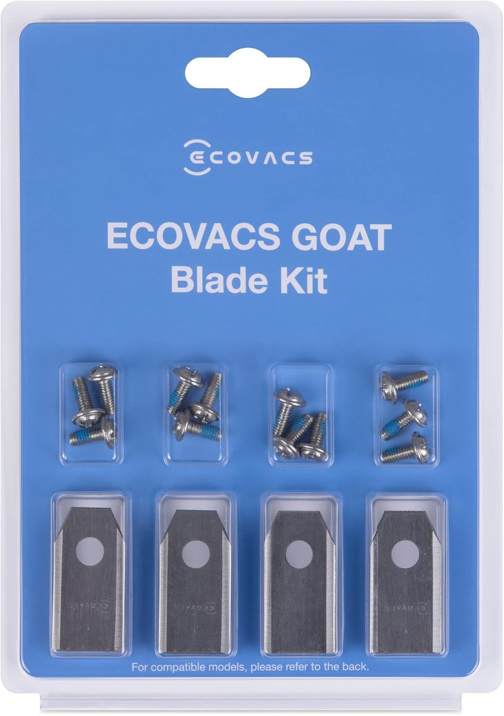 ECOVACS Goat O1000 RTK Robot Lawn Mower, Perimeter Wire Free Vision Robotic Lawnmower for 1/4 Acres Lawn, Automated Mapping, APP Control, 3D Obstacle Avoidance, Zero-Edge Cutting