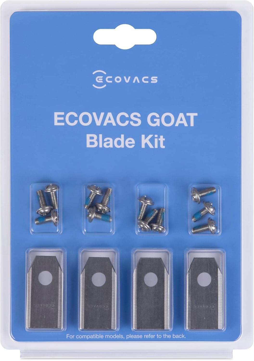 ECOVACS Goat O1000 RTK Robot Lawn Mower, Perimeter Wire Free Vision Robotic Lawnmower for 1/4 Acres Lawn, Automated Mapping, APP Control, 3D Obstacle Avoidance, Zero-Edge Cutting