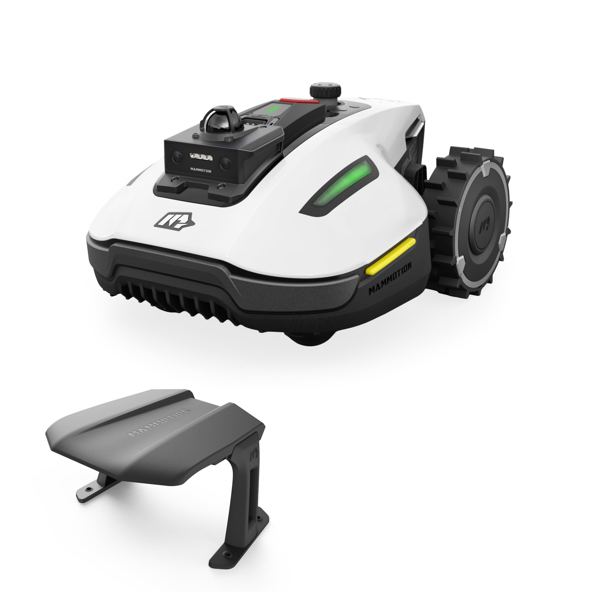 Mammotion YUKA mini 700H Robot Lawn Mower for 0.17 Acre, Max.0.35 Acre, No Wire, No RTK Installation, Free NetRTK+AI Vision Positioning, 45% Slope, Cutting Height 2''~3.5'', 15 Mowing Zones